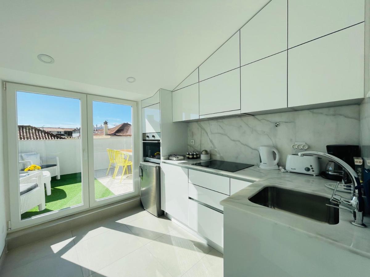 Central Tiled Apartment Aveiro Luaran gambar