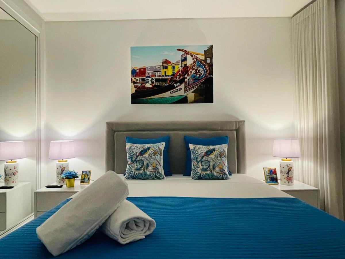 Central Tiled Apartment Aveiro Luaran gambar